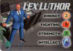 Lex Luthor 4-Grid Character Card